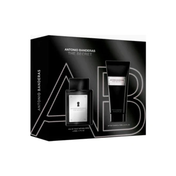 Antonio Banderas The Secret Estuche EDT 50 ml + af.shave balm 75 ml