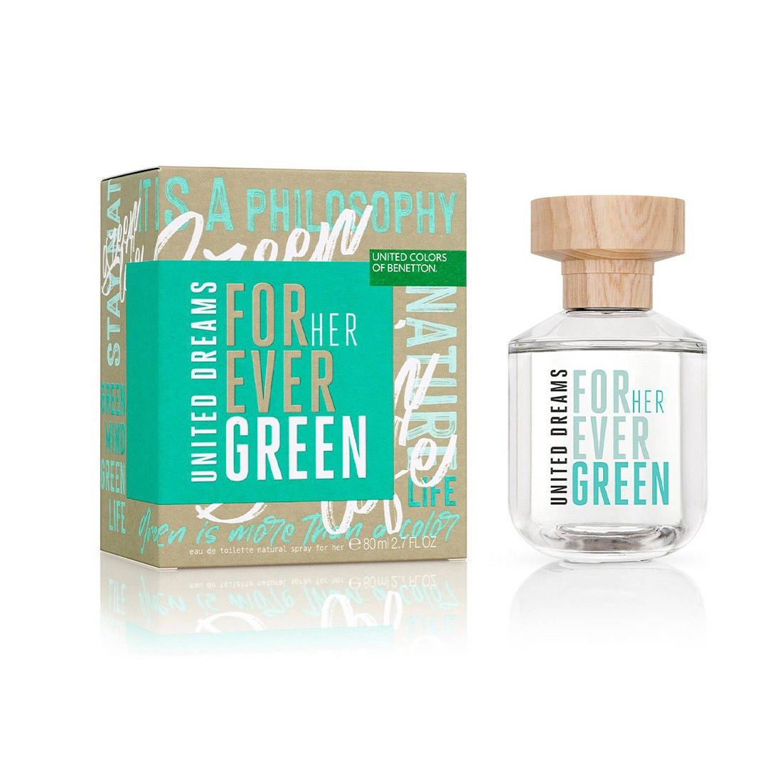 Benetton United Dreams Forever Green For Her EDT 80ML