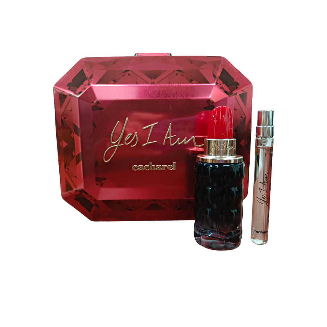 Cacharel Yes I Am Estuche EDP 50 ml + mini 10 ml (caja metálica)