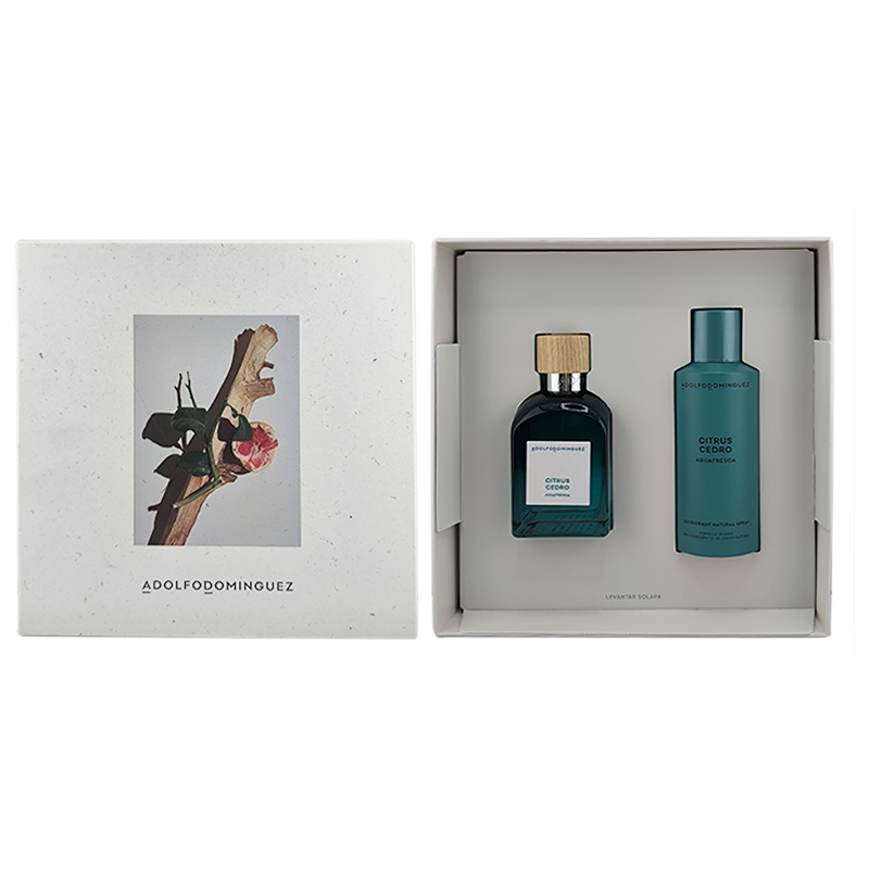 Adolfo Domínguez Agua Fresca Citrus Cedro Hombre Estuche Edt 120ml+Deso 150ml