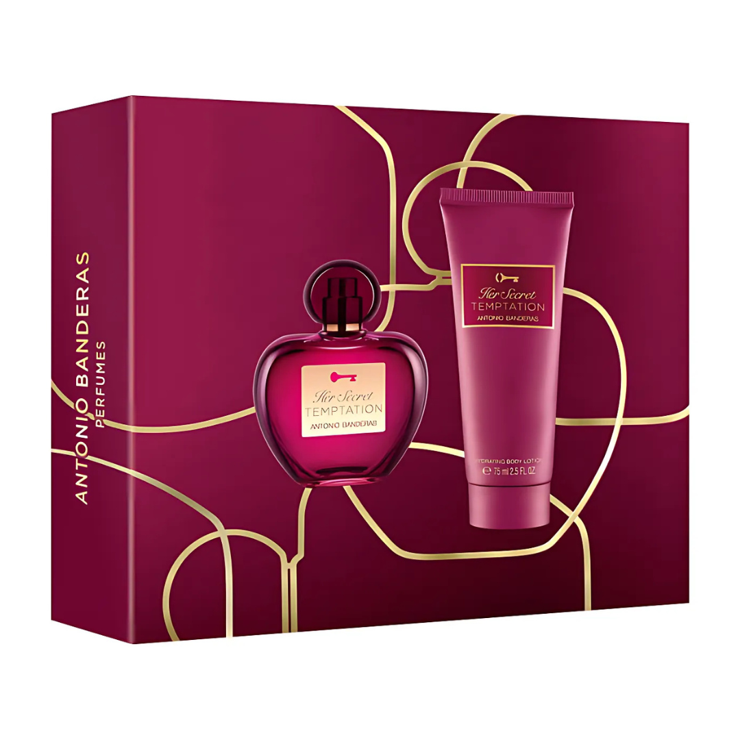 Antonio Banderas Her Secret Temptation Estuche EDT 50 ml + Loción 75 ml