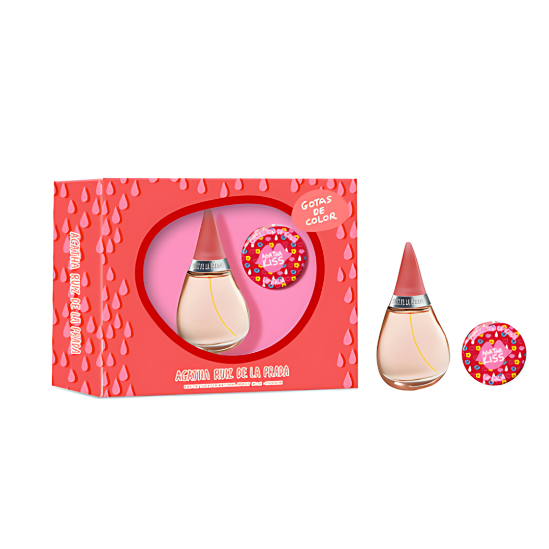 Agatha Ruiz de la Prada Gotas de Color Estuche EDT 50 ml + Lip Balm 15 g