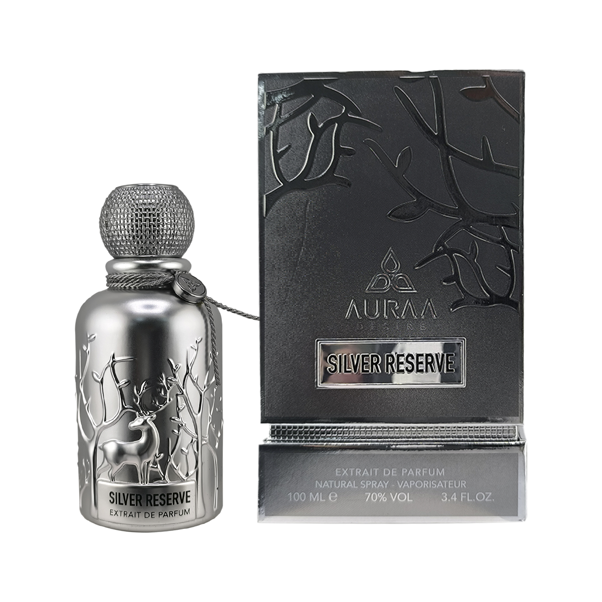 Auraa Desire Silver Reserve Extrait De Parfum 100ml