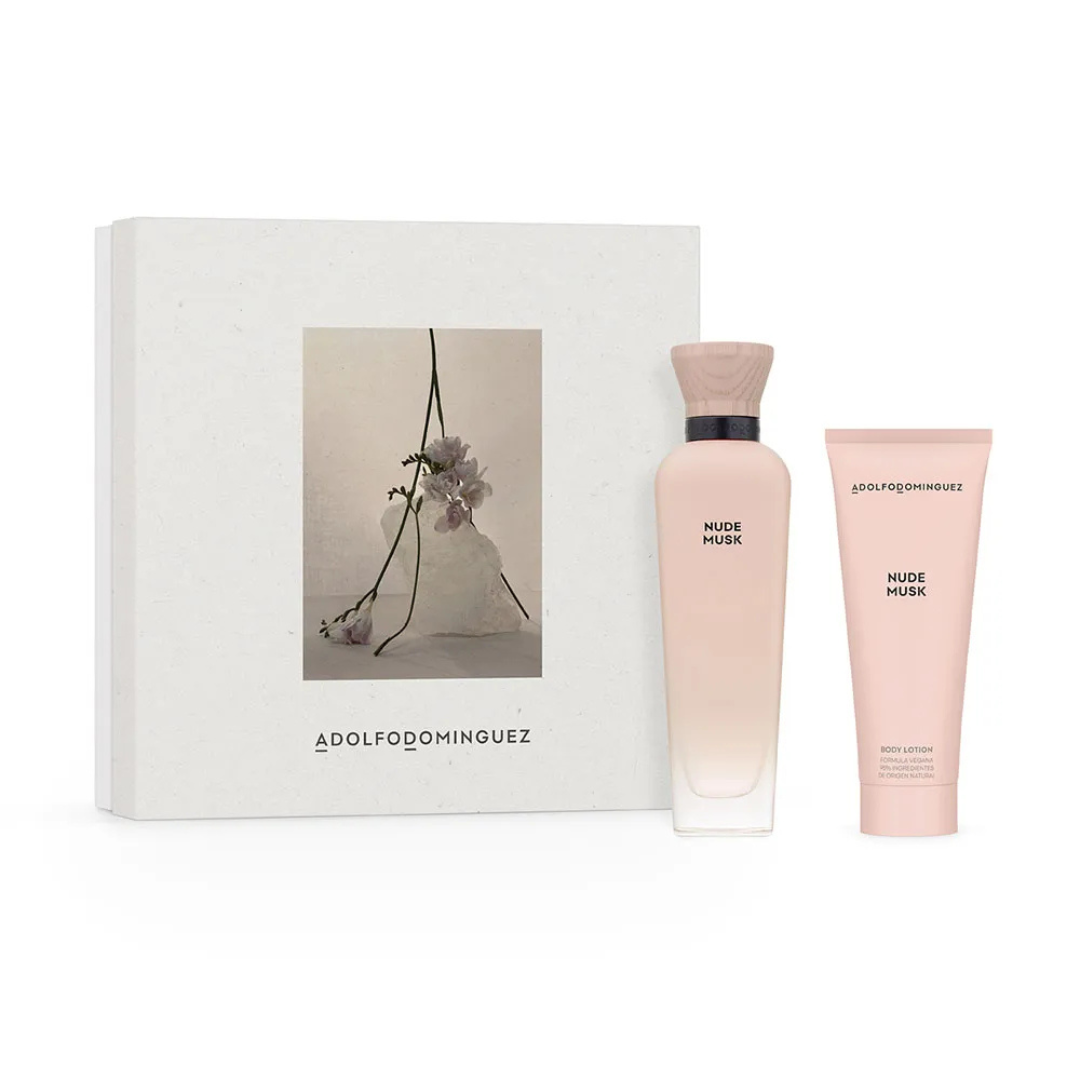 Adolfo Dominguez Nude Musk Mujer Estuche EDP 120 ml+ Loción 75 ml
