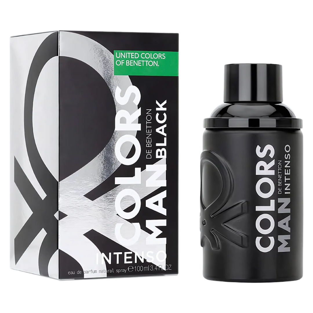 Benetton Colors Man Black Intenso EDP 100 ml – Silk Perfumes