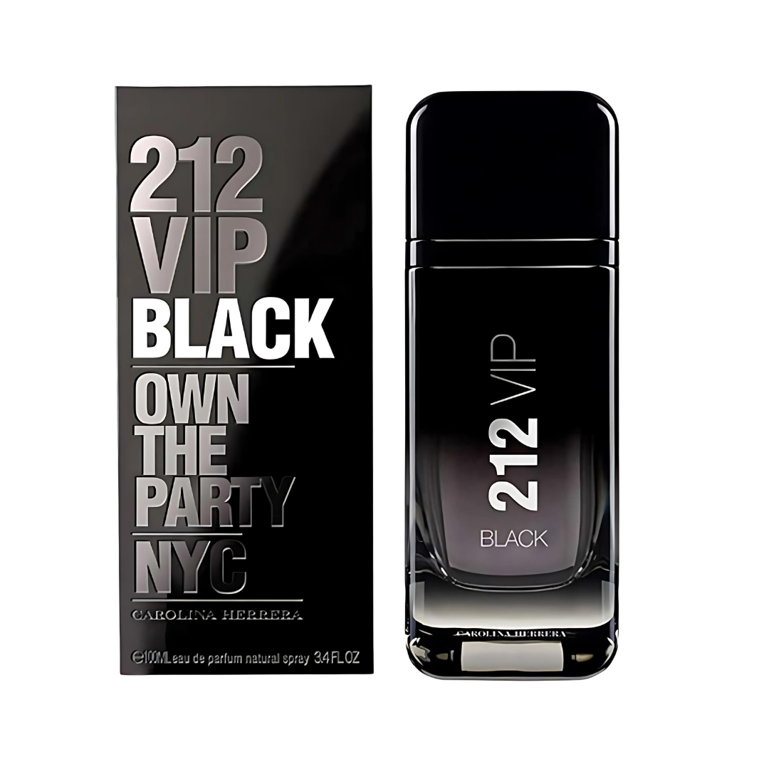 Carolina Herrera 212 Vip Men Black EDP 100 ML Silk Perfumes