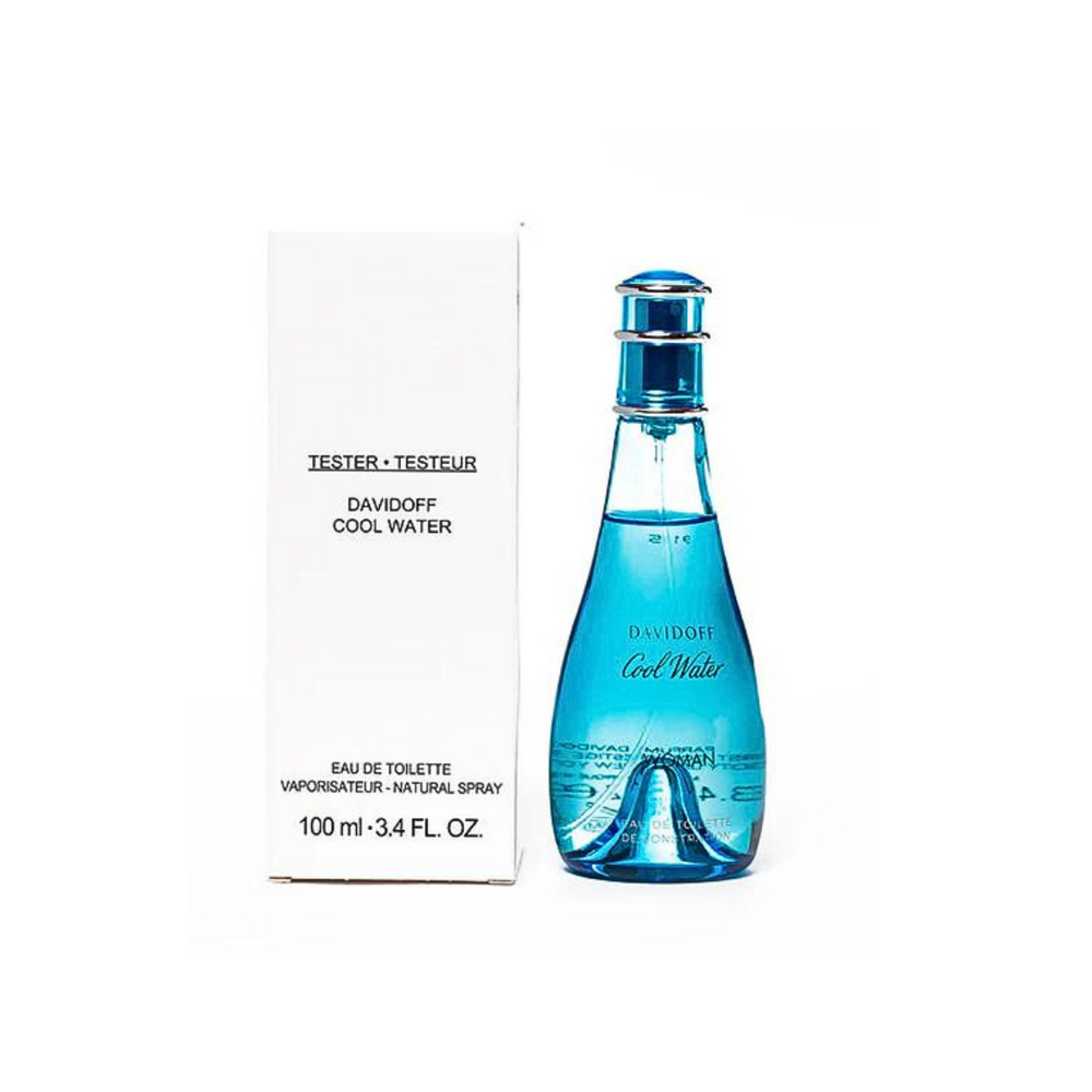 Davidoff Cool Water Mujer Tester Edt 100ml Silk Perfumes