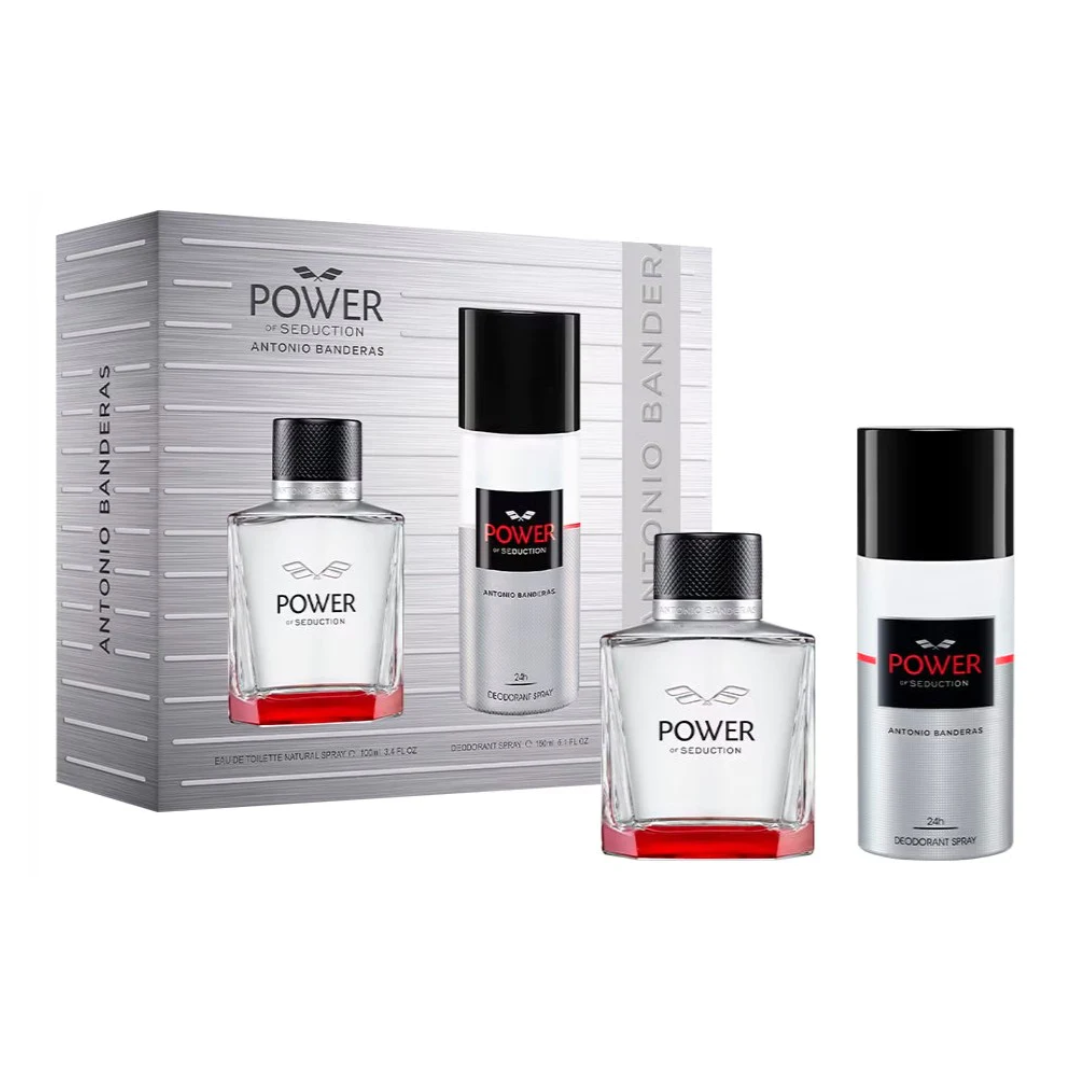 Antonio Banderas Power Of Seduction Estuche EDT 100 ml + desodorante 150 ml