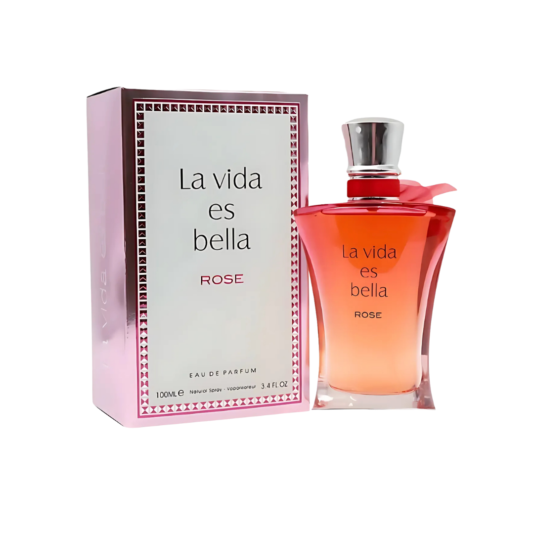 Fragrance World La Vida Es Bella Rose Edp 100 ml