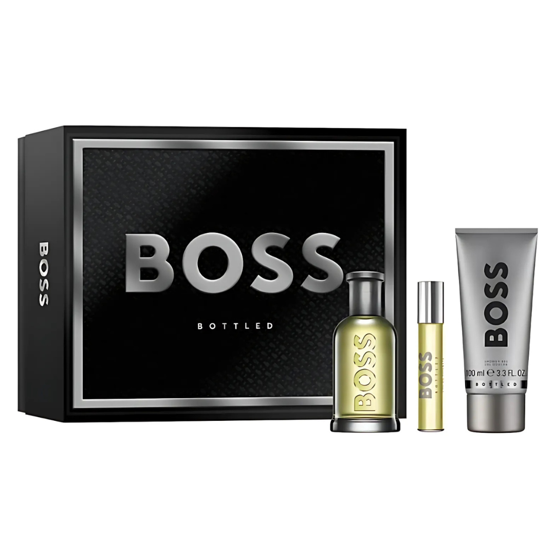 Hugo Boss Bottled Estuche Edt 100Ml+10Ml+Gel 100Ml