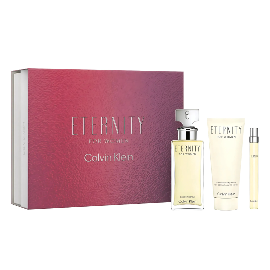 Calvin Klein Eternity Women Estuche Edp 100Ml+Locion 100Ml+Mini 10Ml