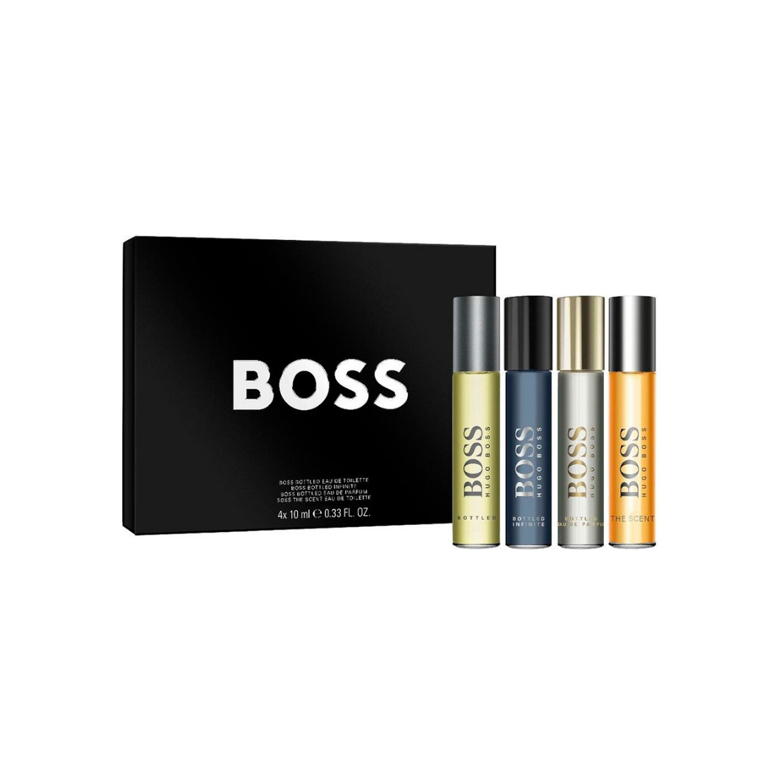 Hugo Boss Estuche 4x10ml, Boss Bottled Edt+Boss Bottled Infinite Edp+Boss Bottled Edp+ Boss The Scent Edt