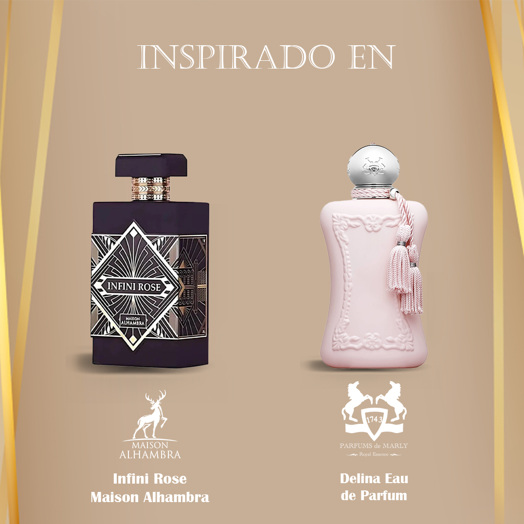 Maison Alhambra Infini Rose EDP 100ML – Silk Perfumes