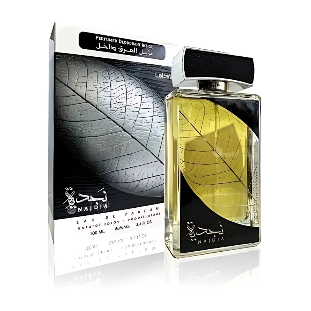 Lattafa Najdia Estuche EDP 100 ml + desodorante 50 ml