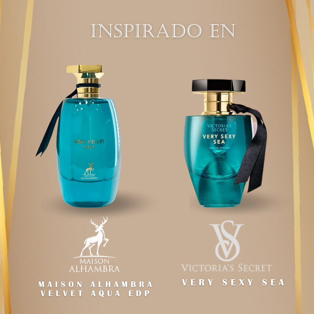 Maison Alhambra Very Velvet Aqua EDP 100 ML