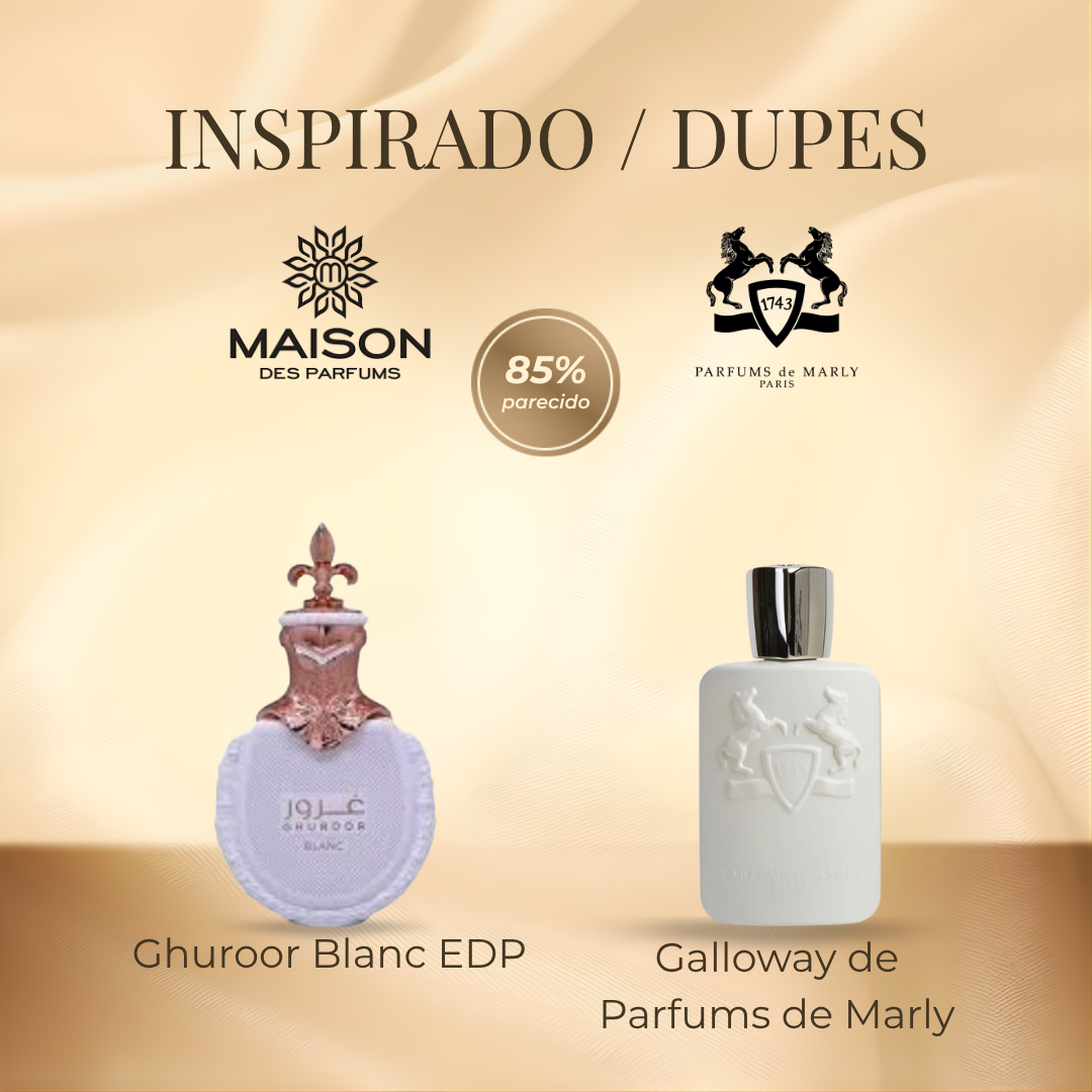 Maison Des Parfums Ghuroor Blanc EDP 80 ml