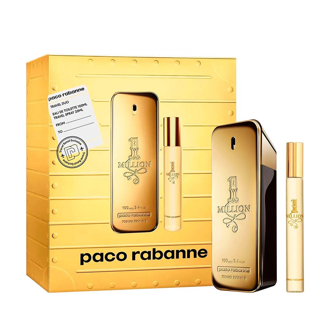 Paco Rabanne One Million Estuche Edt 100Ml+ Edt 20ML