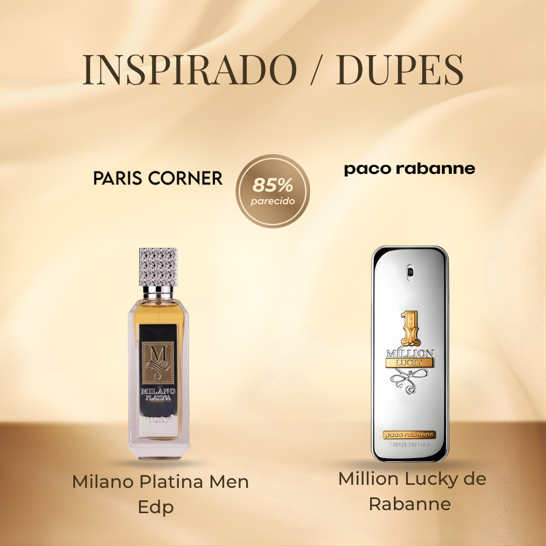 Paris Corner Milano Platina Men Edp 100 ml