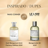 Paris Corner Just Bergamot Emir Factory Edition EDP 100ml