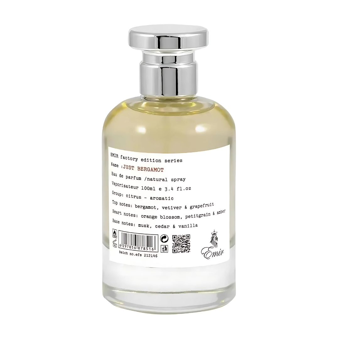 Paris Corner Just Bergamot Emir Factory Edition EDP 100ml