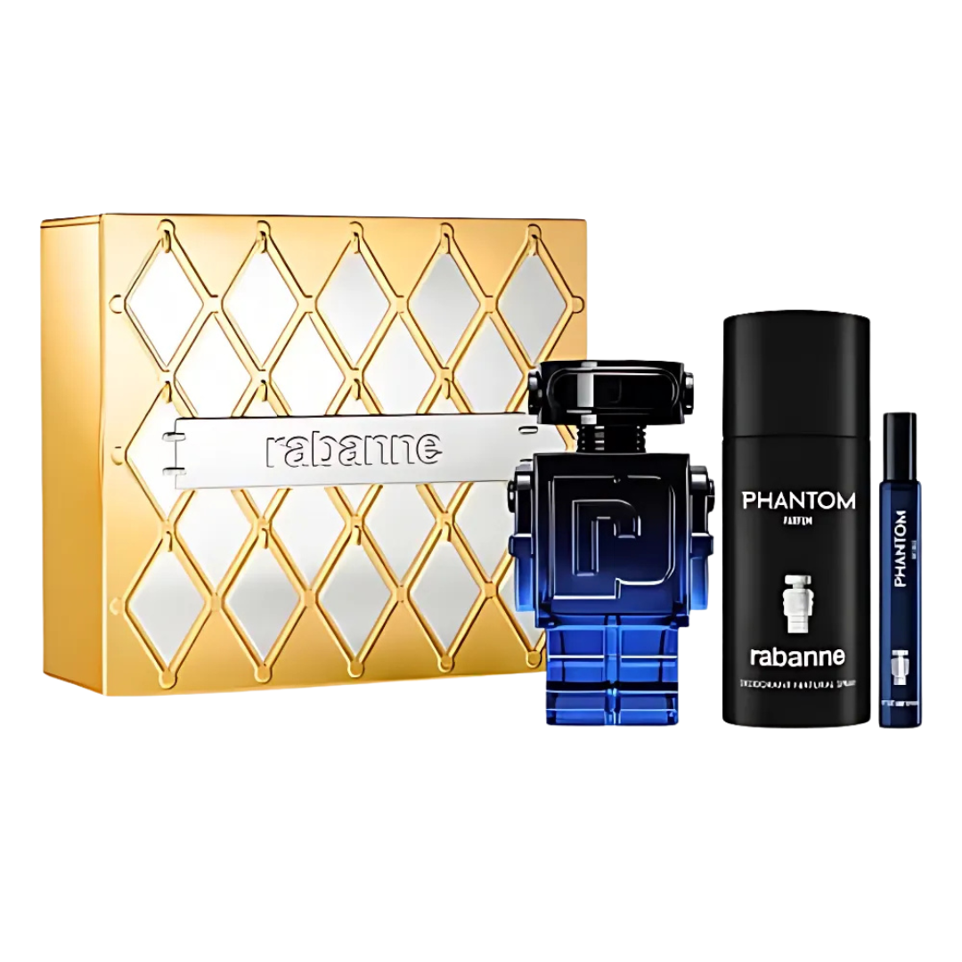 Paco Rabanne Phantom Estuche Edp Intense 100ml + 10ml + Desodorante 150ml