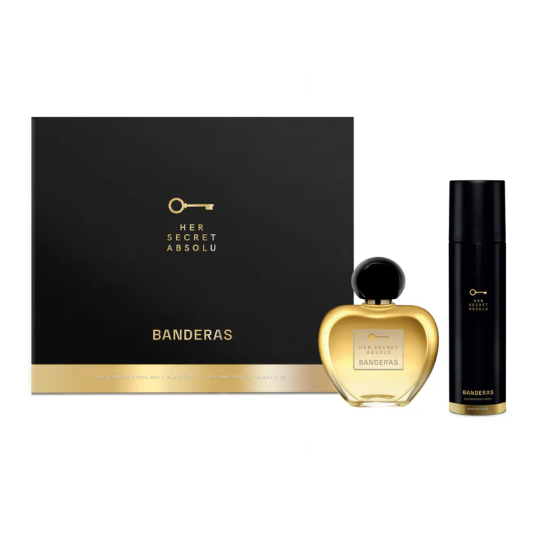 Antonio Banderas Her Secret Absolu Estuche Edp 80Ml+Desodorante 150Ml