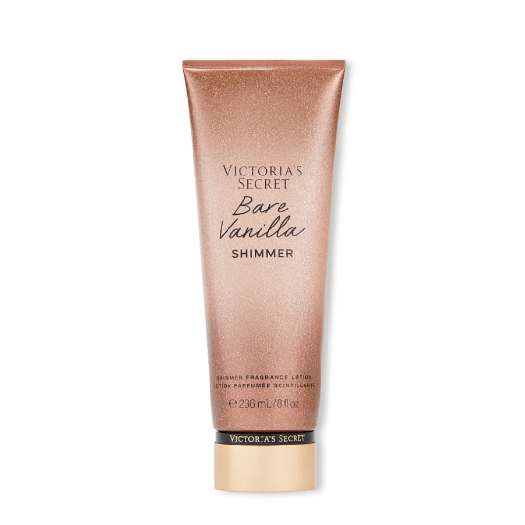 Victoria Secret Bare Vanilla Shimmer Loción 236ml (Nueva Colección)