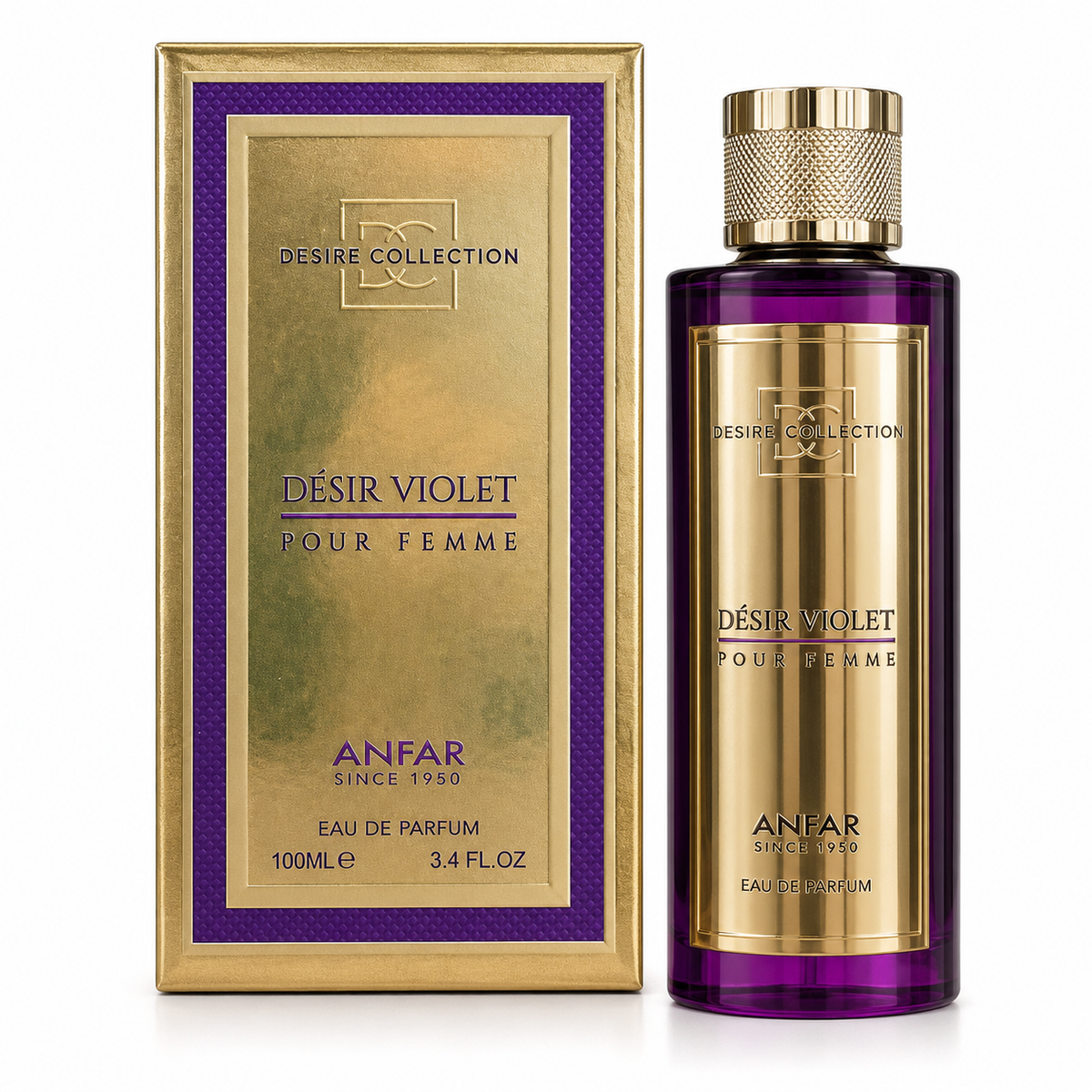 Anfar Desir Violet Pour Femme EDP 100 ml