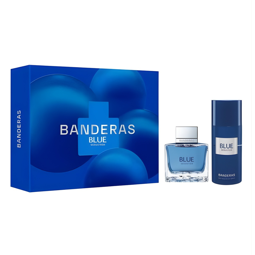 Antonio Banderas Blue Seduction Hombre Estuche EDT 100 ml + Desodornate 150 ml