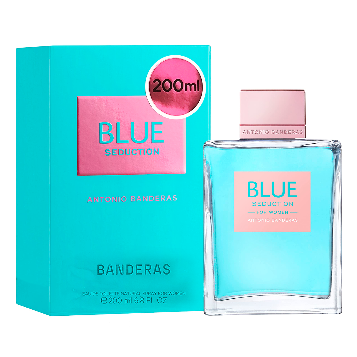 Antonio Banderas Blue Seduction Mujer EDT 200 ml