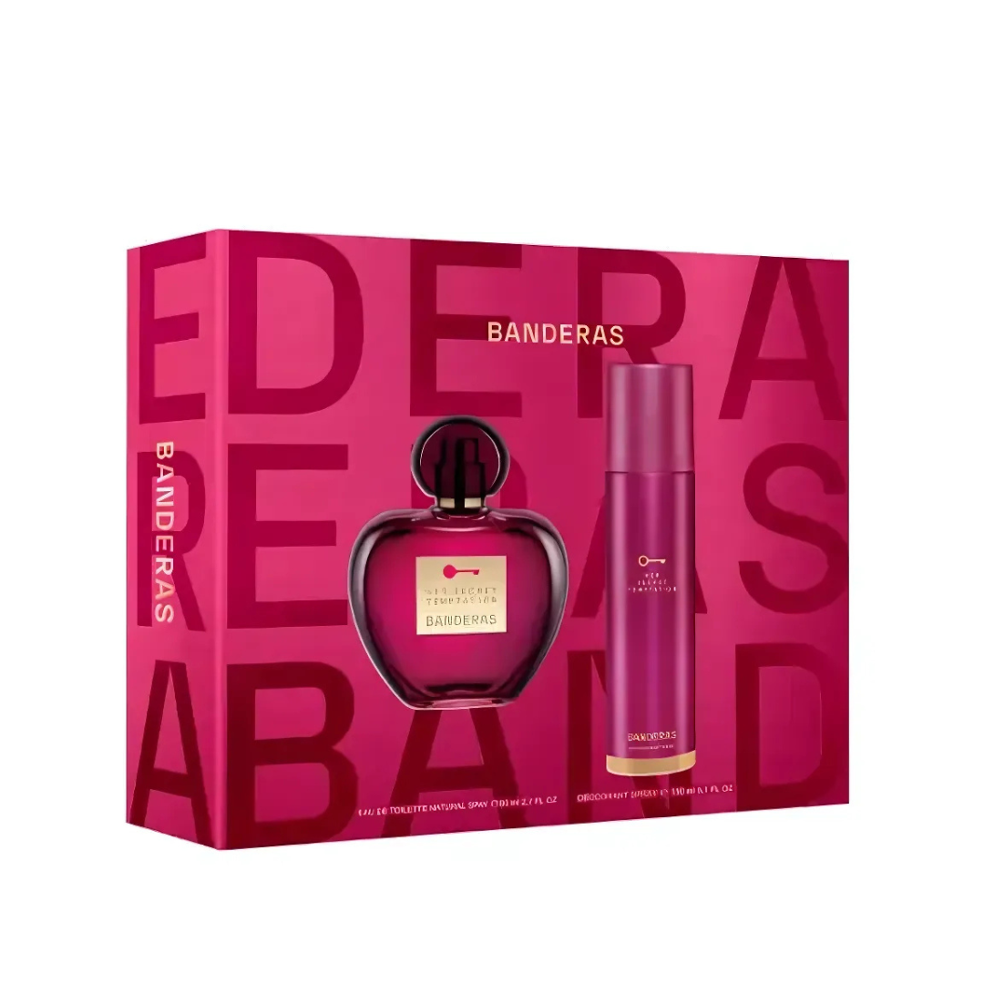 Antonio Banderas Her Secret Temptation Estuche EDT 80 ml + desodorante 150 ml