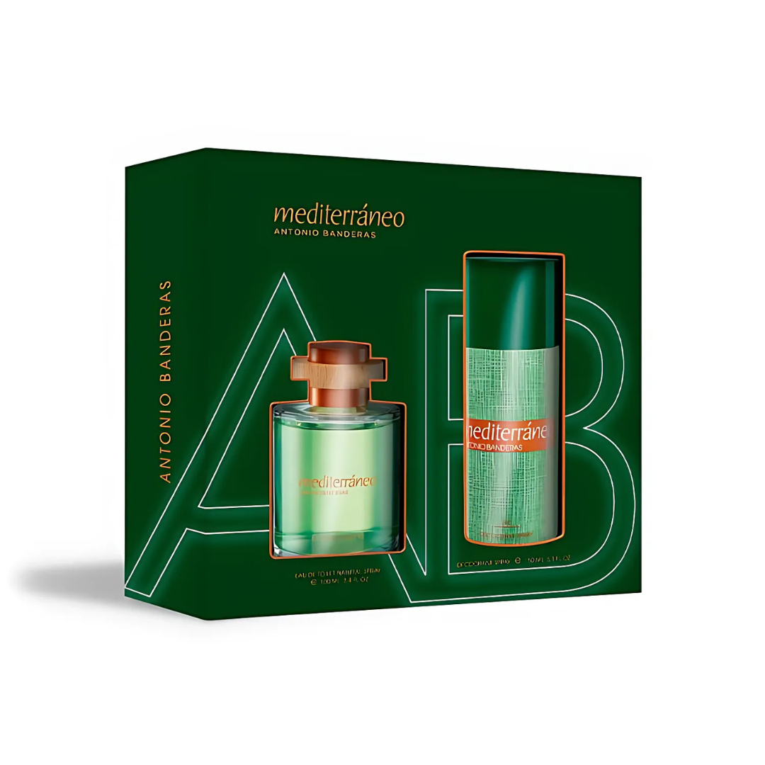 Antonio Banderas Mediterraneo Estuche EDT 100 ml Desodorante 150 ml