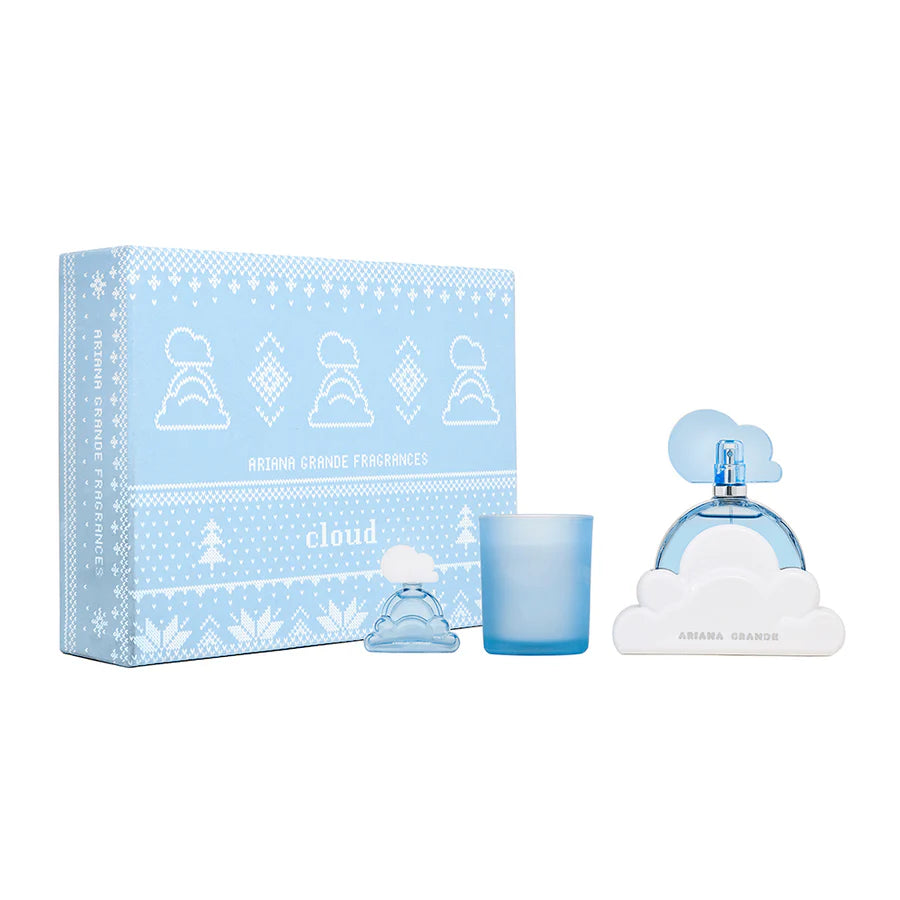Ariana Grande Cloud Estuche EDP 100 ml + Deluxe Mini Parfum 7.5 ml + Vela