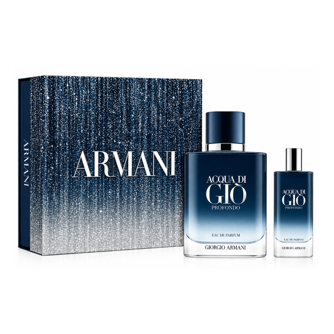 Armani Acqua Di Gio Profondo Estuche EDP 100 ml + 15 ml