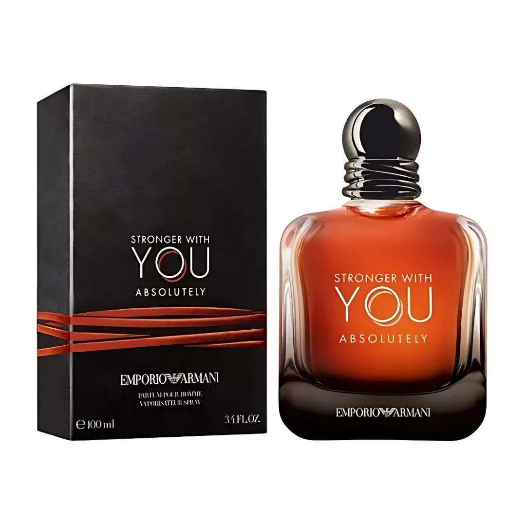 Giorgio Armani Stronger With You Intensely Intense EDP Set 100 ML+ Mini 15 ML (H)