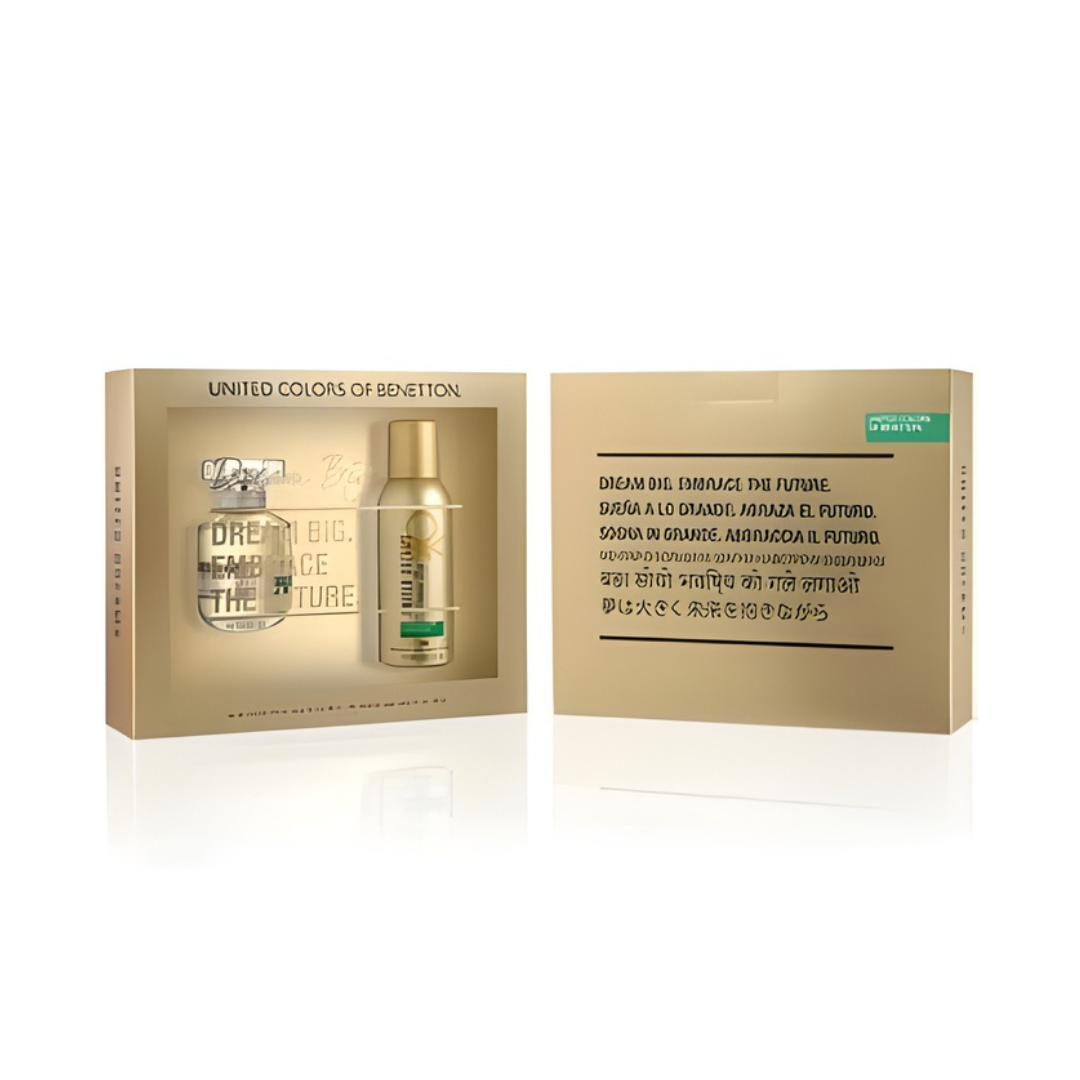 Benetton Dream Big Estuche EDT 80 ml + Desodorante 150 ml
