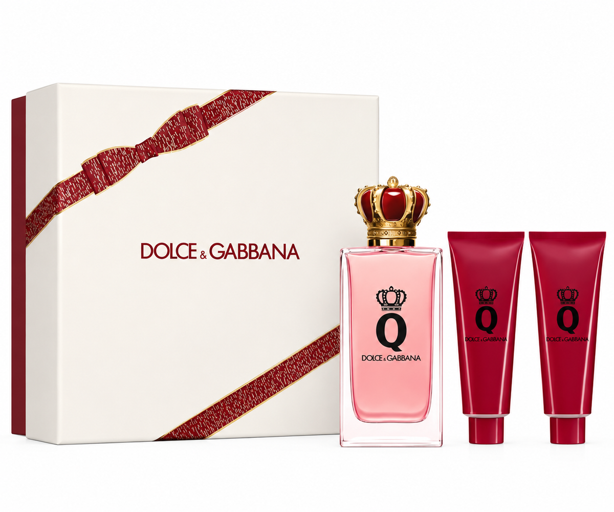 Dolce & Gabbana Q Estuche EDP 100 ml + Shower Gel 50 ml + Body Lotion 50 ml