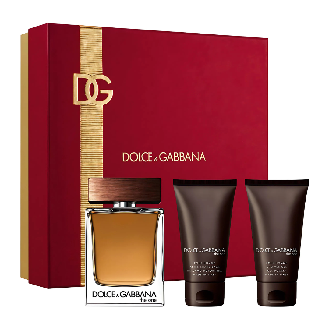 Dolce & Gabbana The One Pour Homme Estuche EDT 100 ml + Af Shave Balm 50 ml + Gel 50 ml