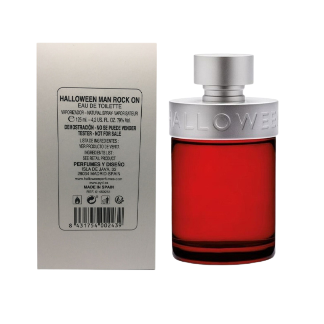 Man Rock On Perfumes Halloween Hombre Halloween Man Rock On Tester