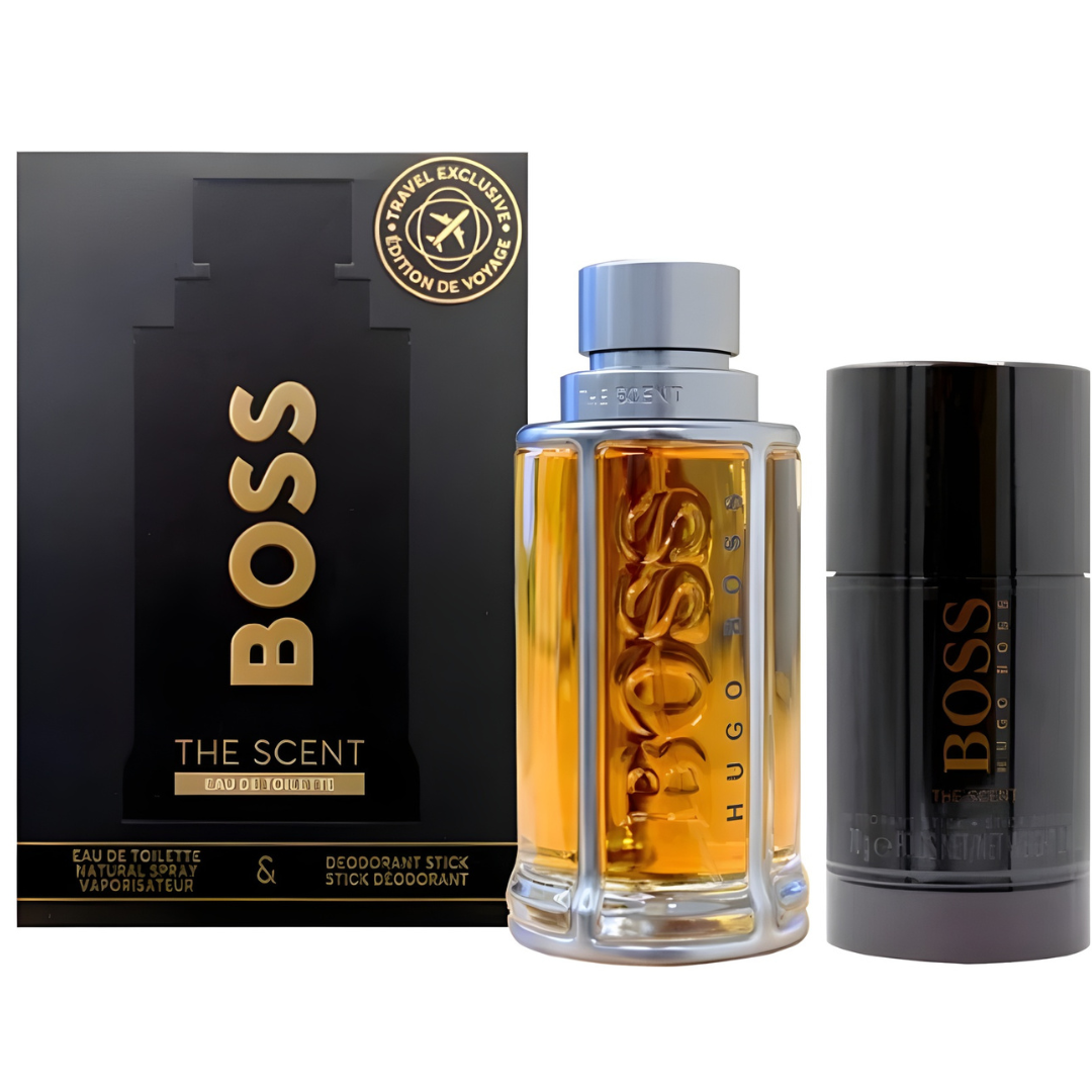 Hugo Boss The Scent Hombre Estuche edt 100 ml + Desodorante De Barra 75 ml