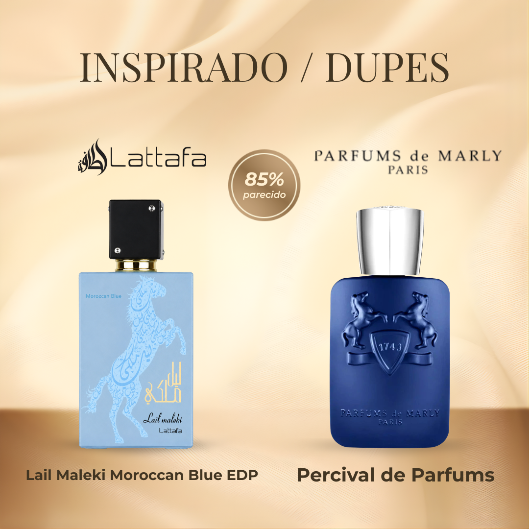 Lattafa Lail Maleki Moroccan Blue EDP 100ml