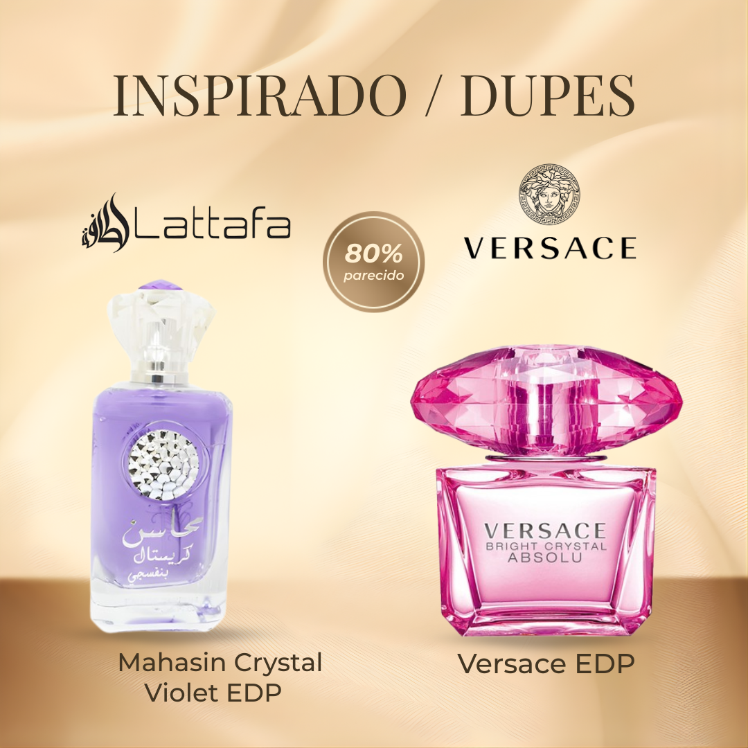 香水(女性用) Lattafa Mahasin Crystal Violet EDP 100ml Lattafa Mahasin Crystal Violet EDP 100 ml – Silk Perfumes