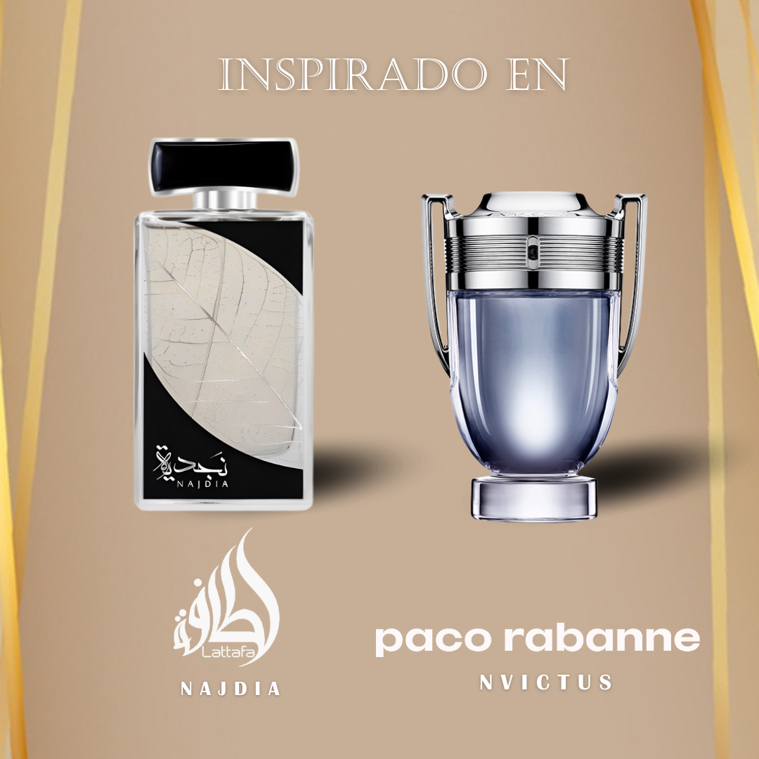 Lattafa Najdia Estuche EDP 100 ml + desodorante 50 ml