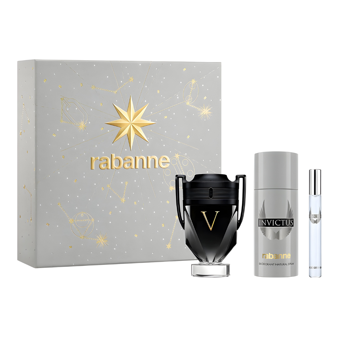 Paco Rabanne Invictus Victory Estuche edp Extreme 100 ml + Deo 150 ml + EDT 10 ml
