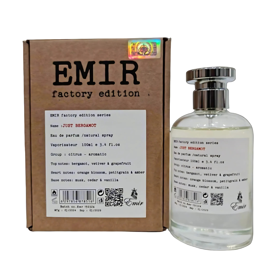 Paris Corner Just Bergamot Emir Factory Edition EDP 100ml