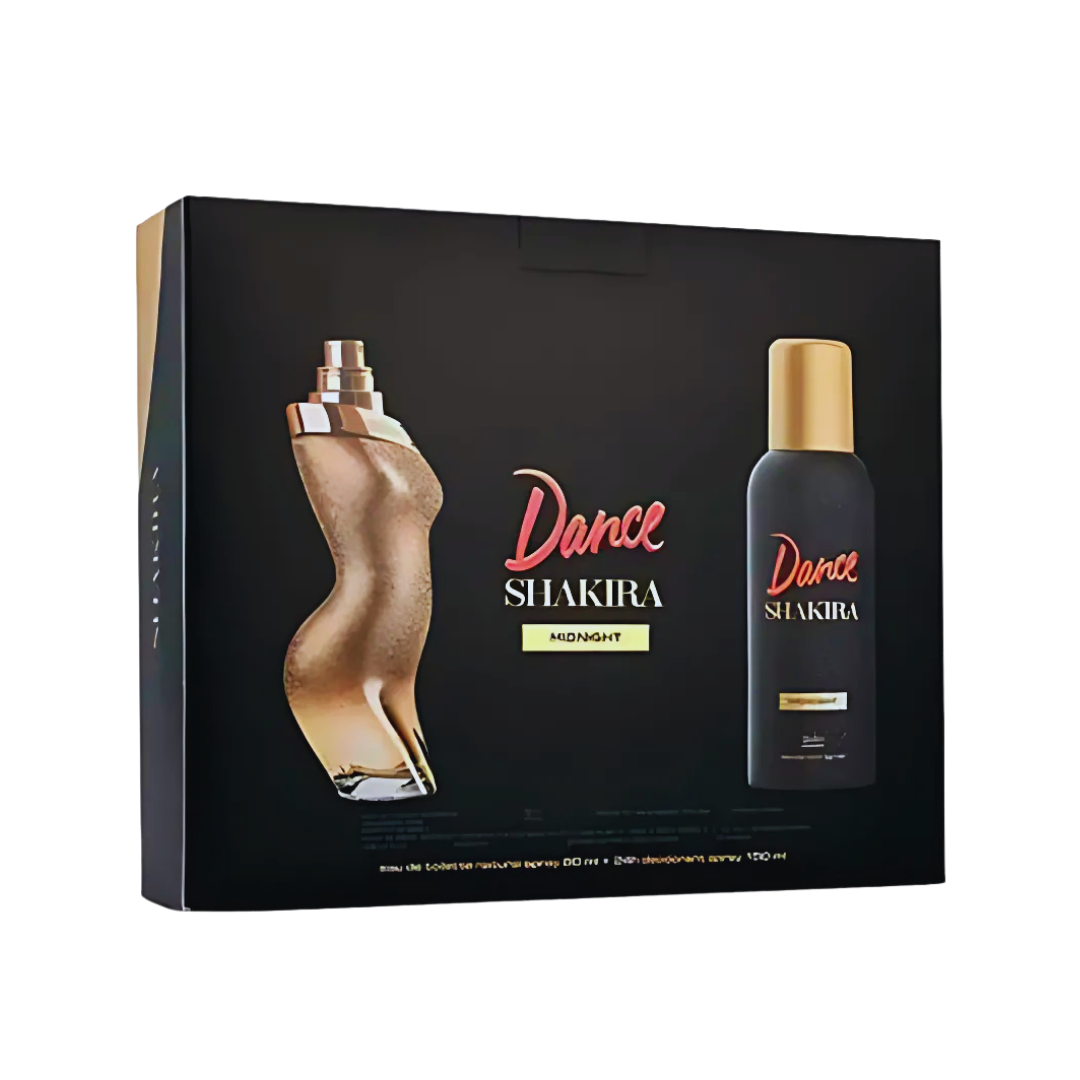 Shakira Dance Midnight Estuche Edt 80 ml + Deo 150 ml