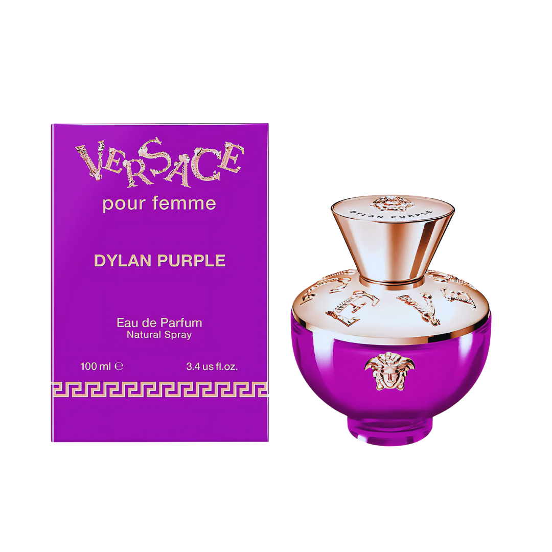 トリリンガル　新品同様】Versace ディランパープル　100ml Versace Dylan Purple Pour Femme EDP 100 ml – Silk Perfumes