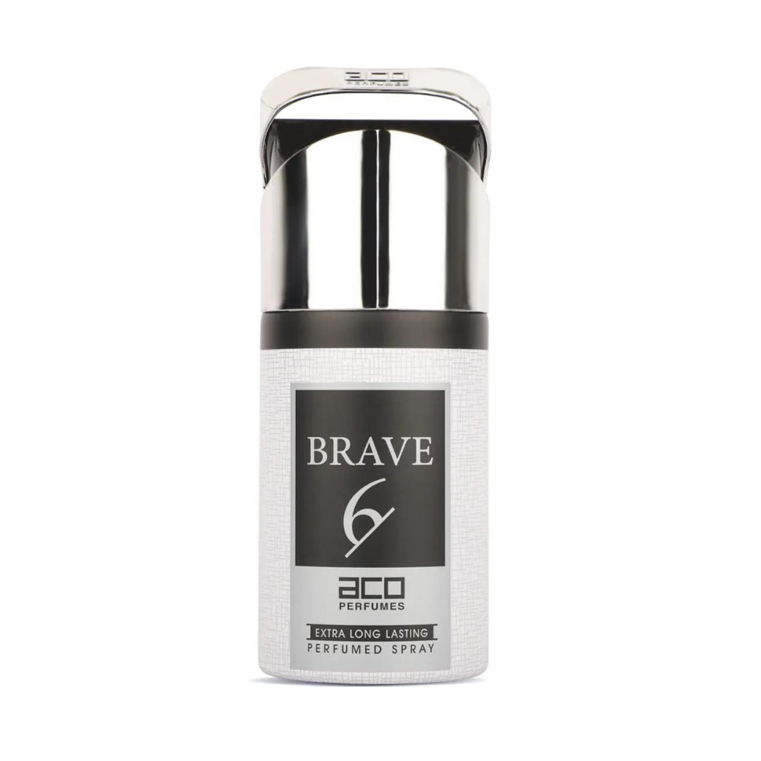 Aco Brave 6 Perfumed Body Spray 250ML Aco
