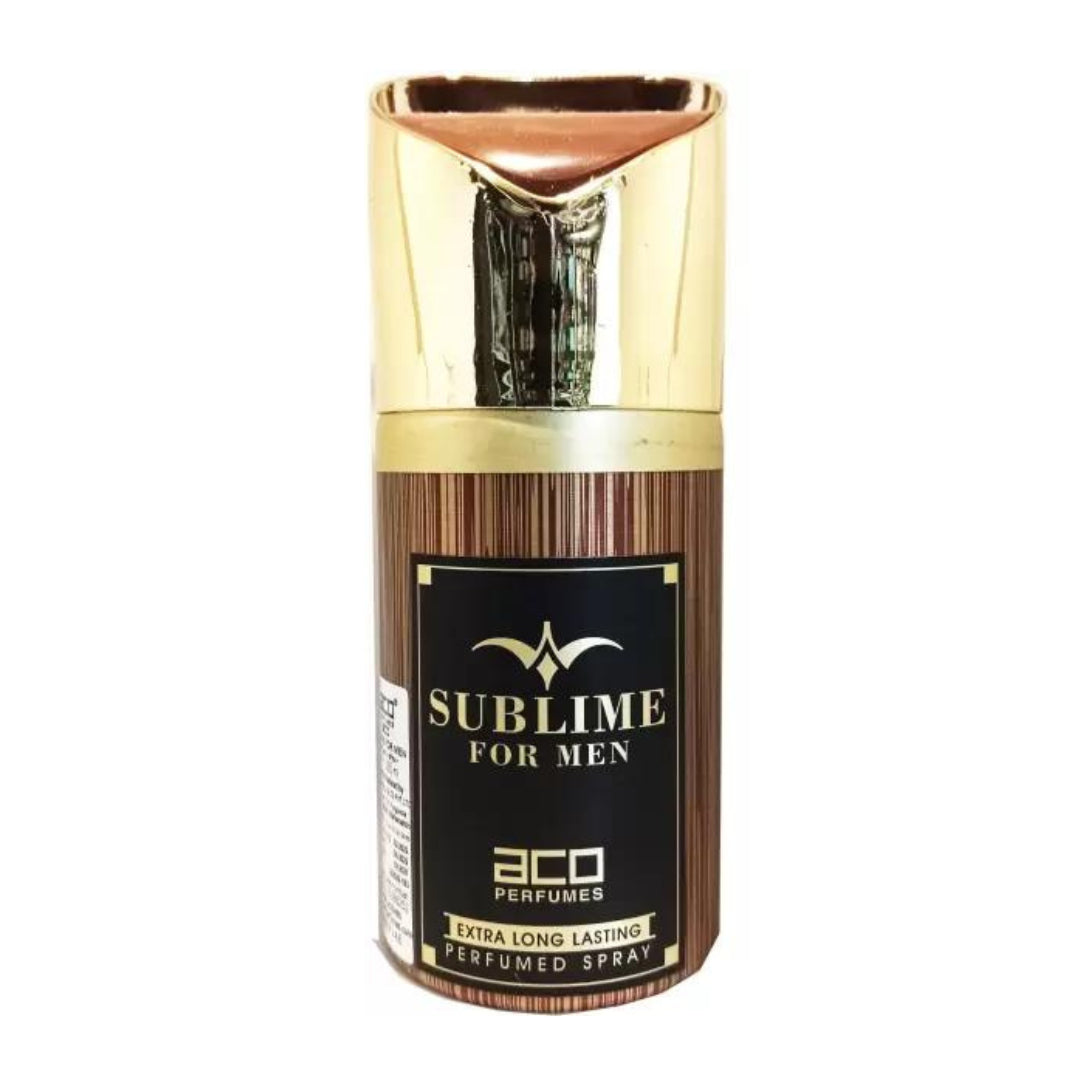 Aco Sublime For Men Perfumed Body Spray 250ML Aco