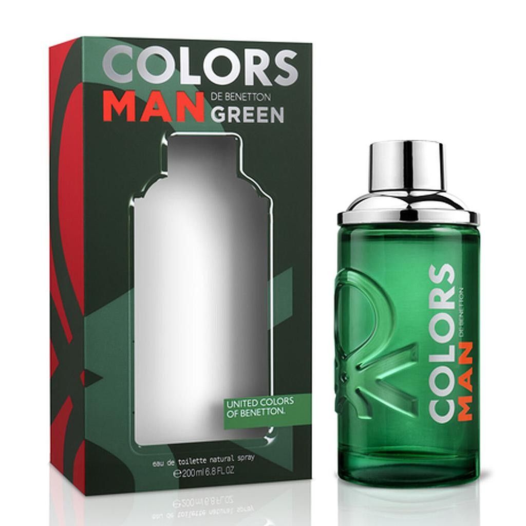 Benetton Colors Man Green EDT 200 ml – Silk Perfumes